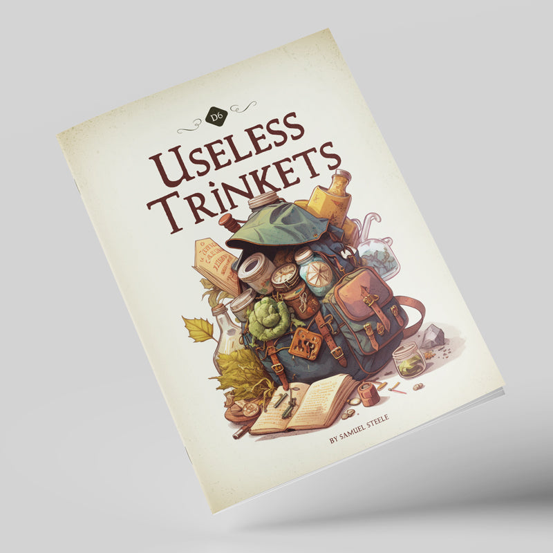 D12 Useless Trinkets for Fantasy TTRPG's