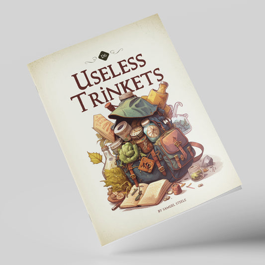 D6 Useless Trinkets for Fantasy TTRPG's